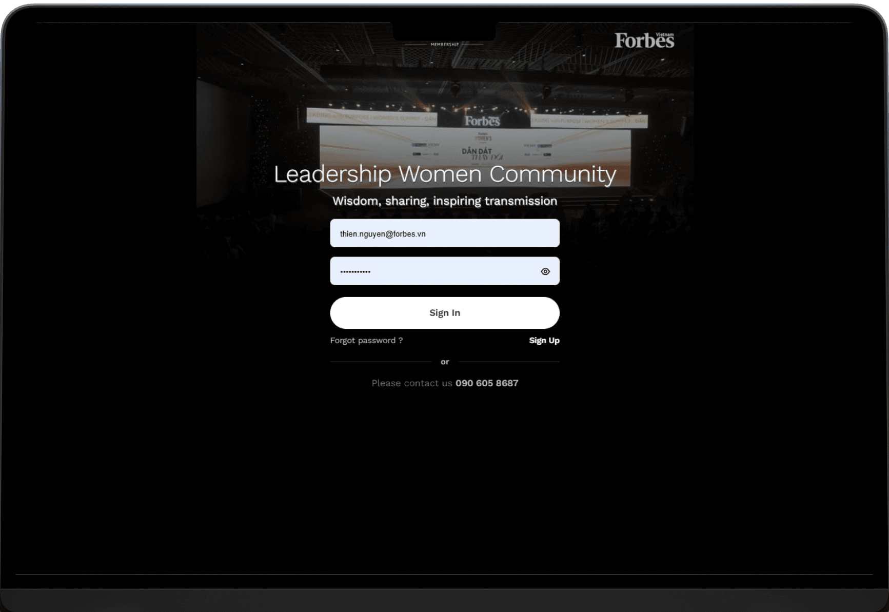 Forbes VN Membership Web App